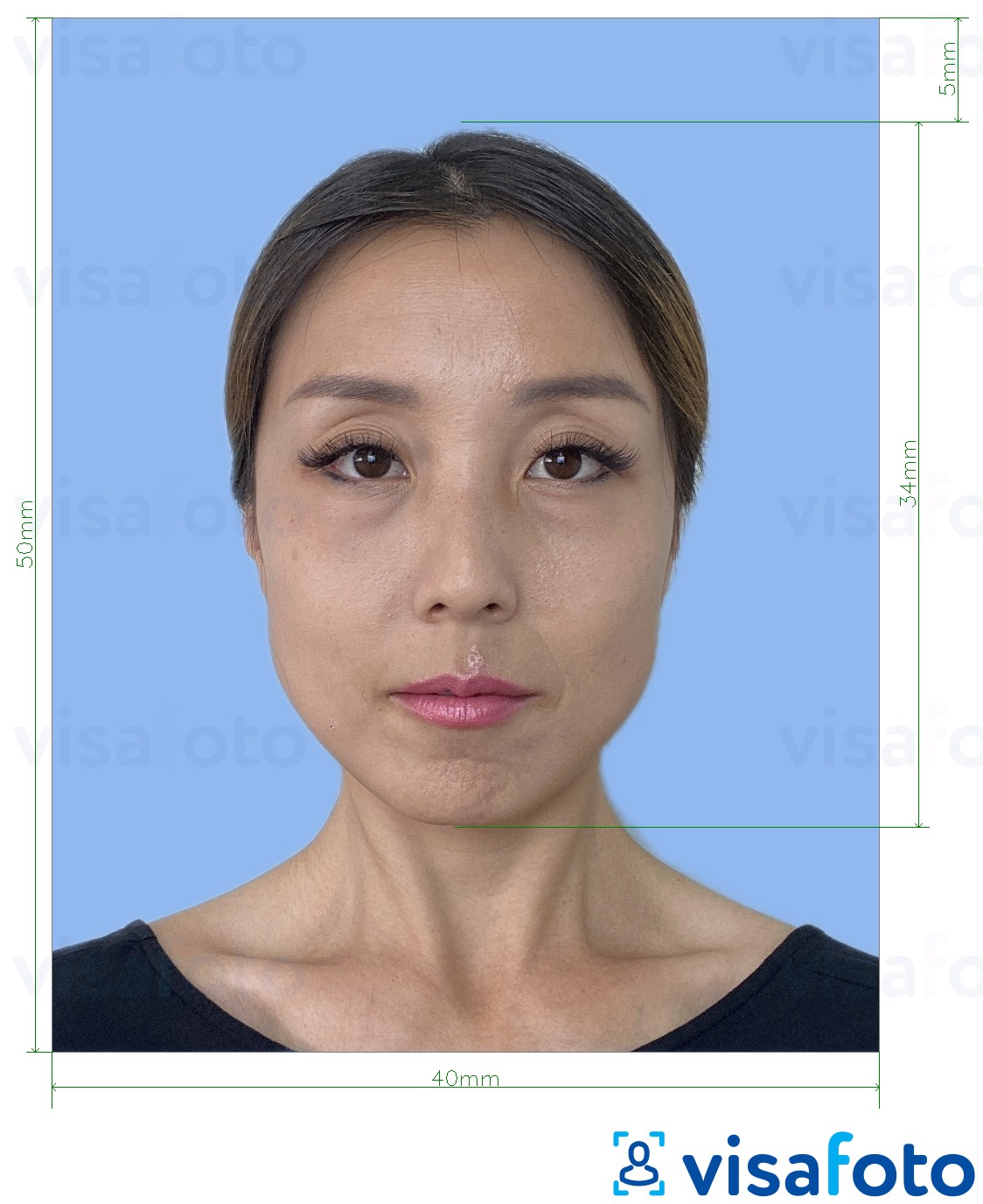 Shembulli i fotos per Patentë shoferi i huaj Japoni 4x5 cm me specifikimet ekzakte